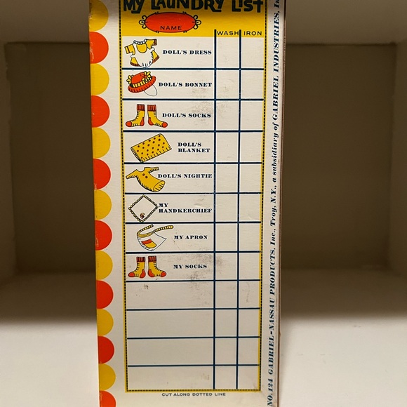 Rare New in the Box Vintage Kids Electric Play Iron Toy - Blue and White - Picture 4 of 9